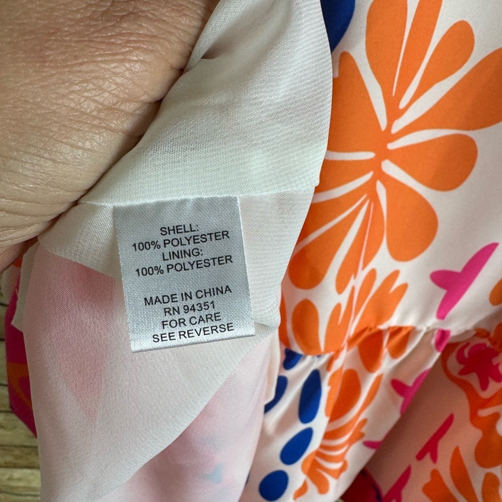 Jade Placket Dress Summer Edge sz Med - Picture 8 of 9